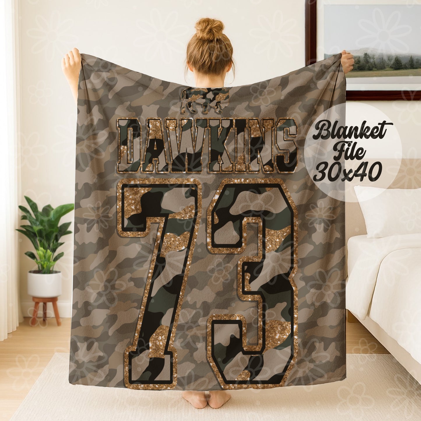 Camo Players | Seamless | Blanket | October 2025