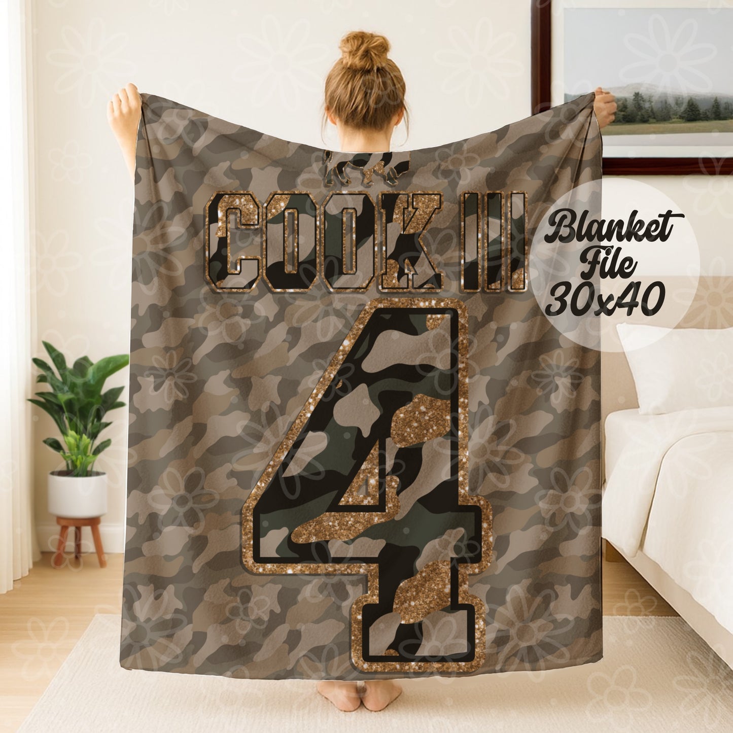 Camo Players | Seamless | Blanket | October 2025