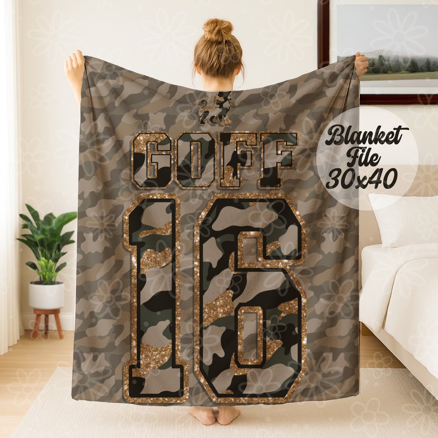 Camo Players | Seamless | Blanket | October 2025