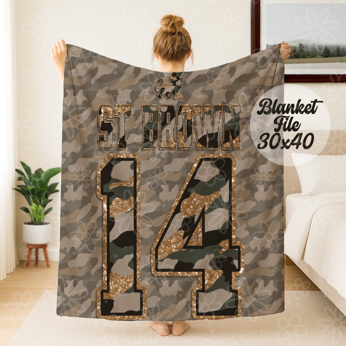 Camo Players | Seamless | Blanket | October 2025