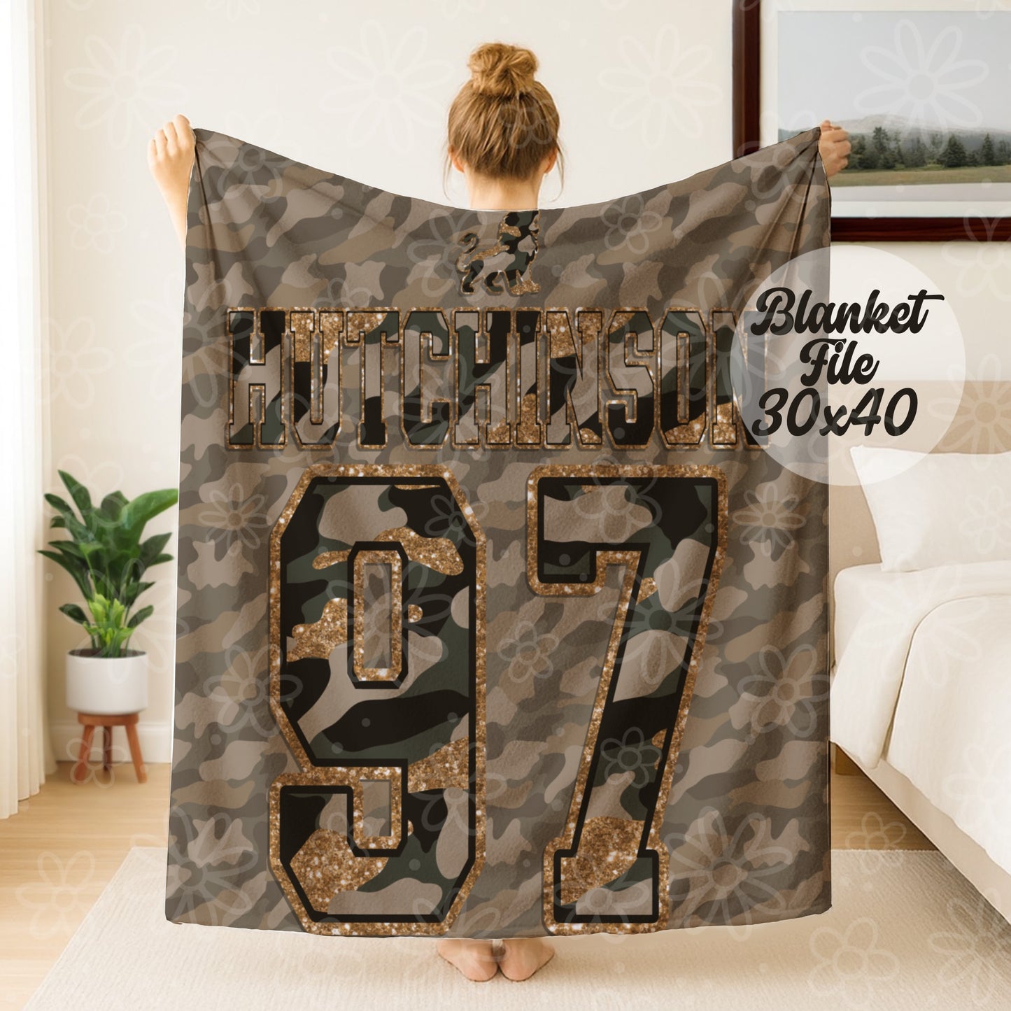 Camo Players | Seamless | Blanket | October 2025