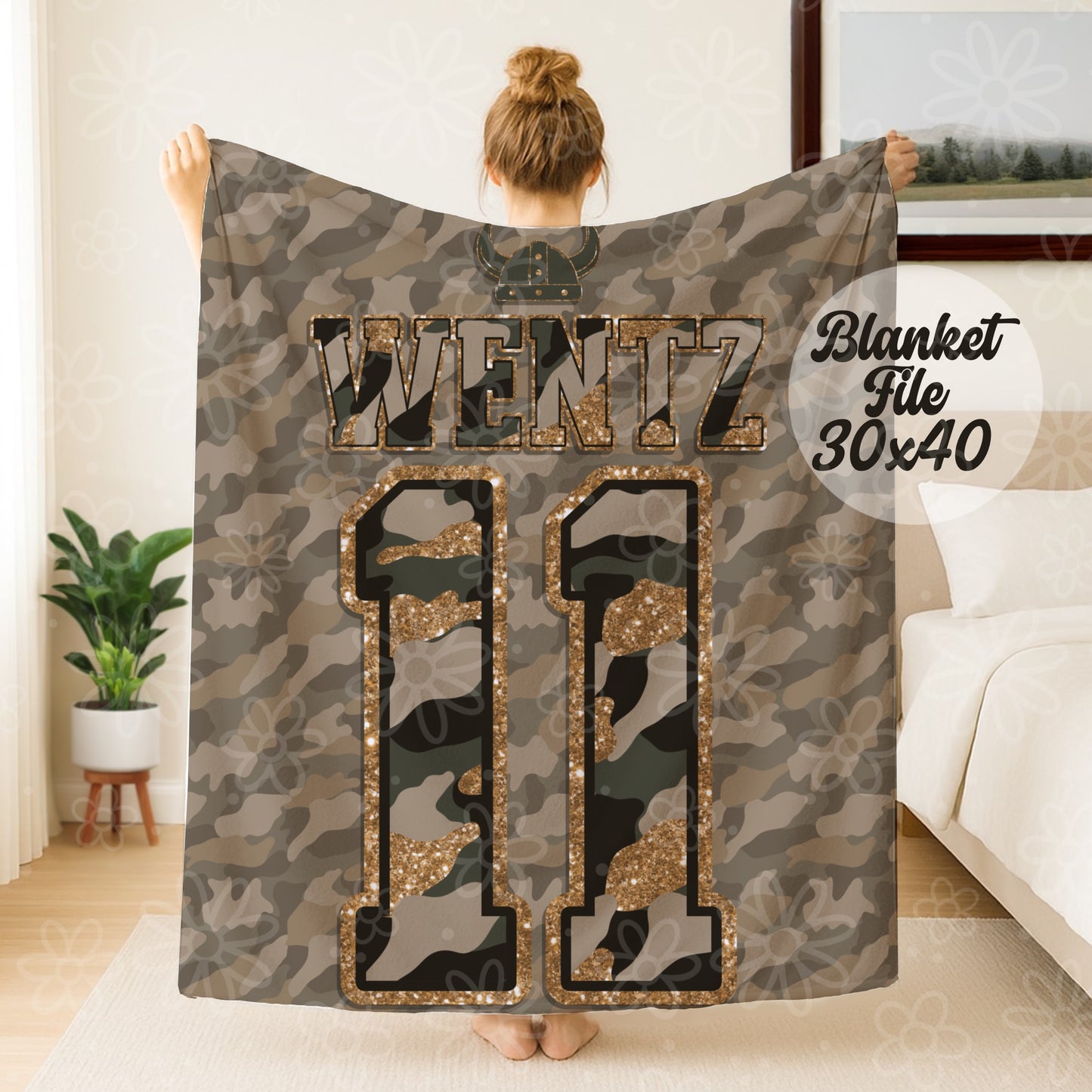 Camo Players | Seamless | Blanket | October 2025