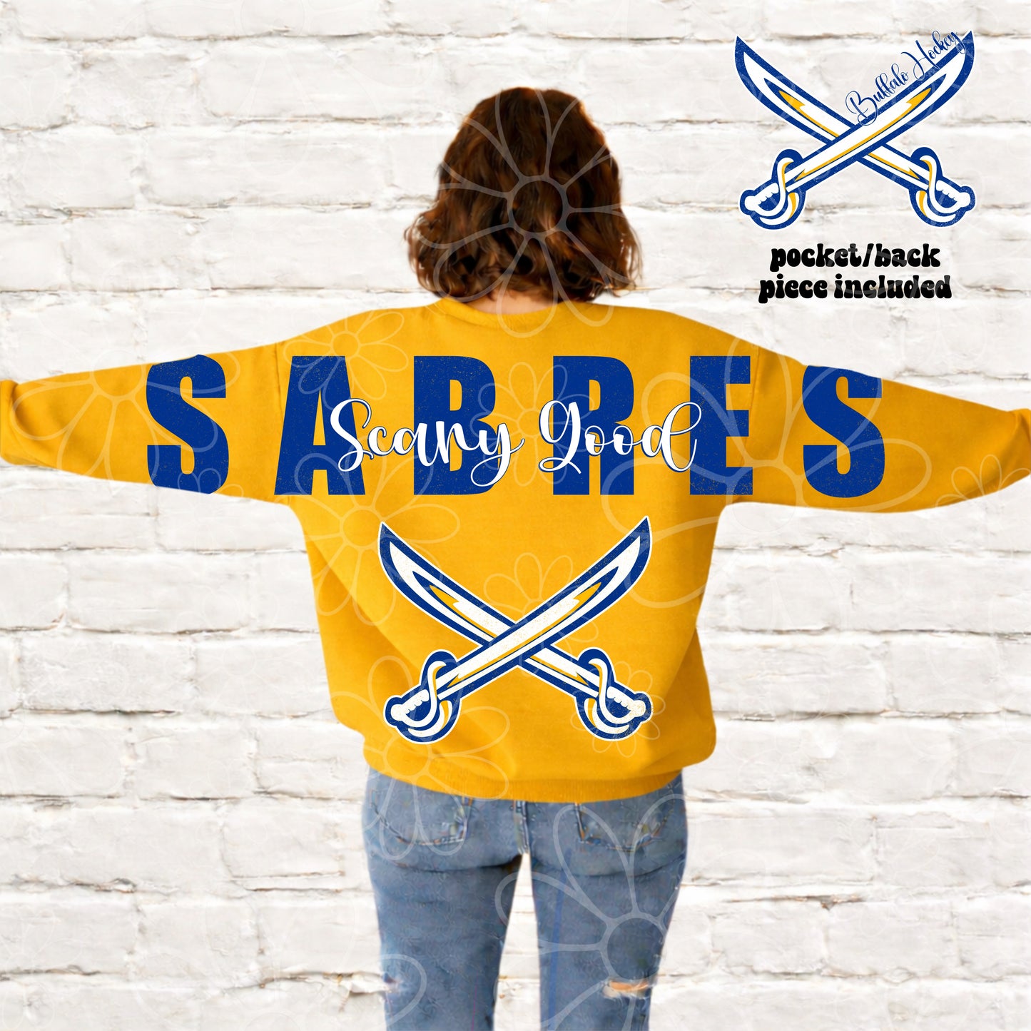 Scary Good Big Pack Buffalo Hockey | PNG | multiple colorways