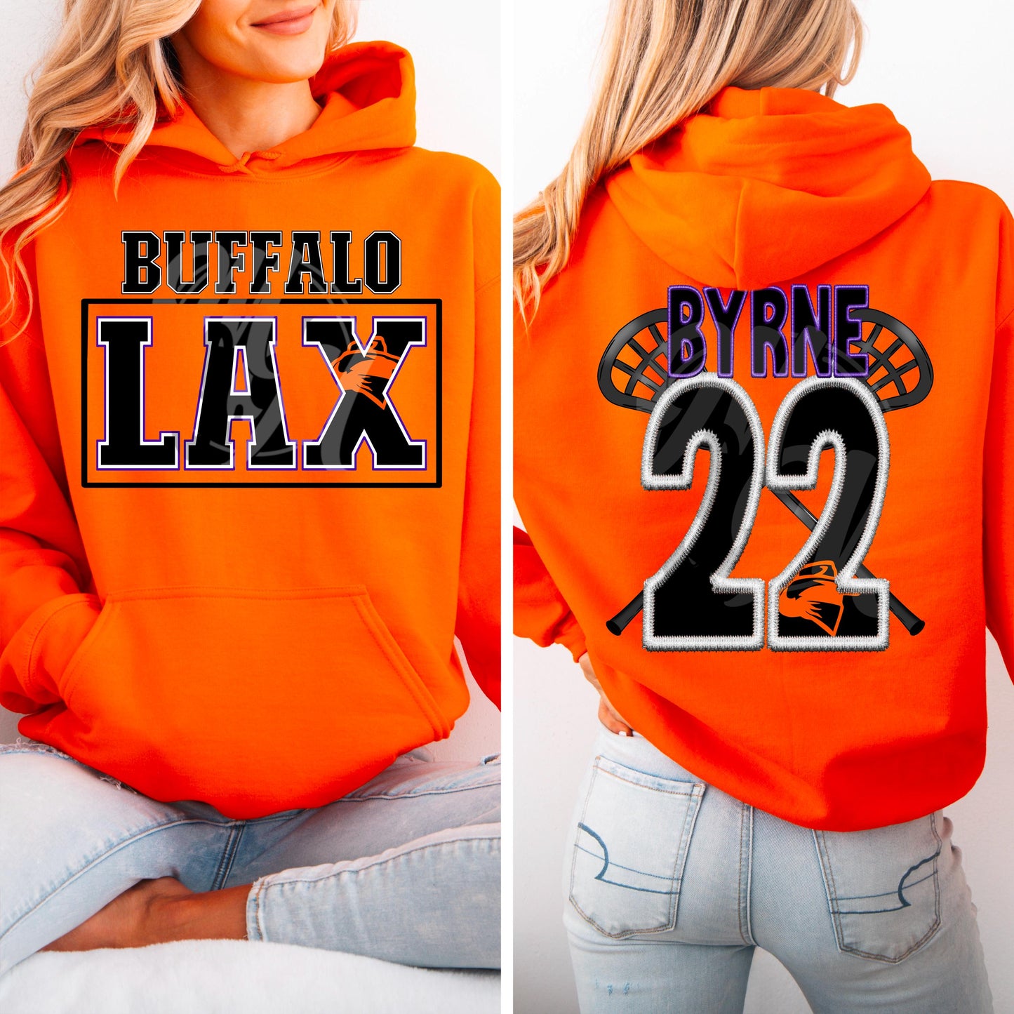 Bandits LAX | Buffalo Lacrosse | Instant Download | 4 PNGs Included