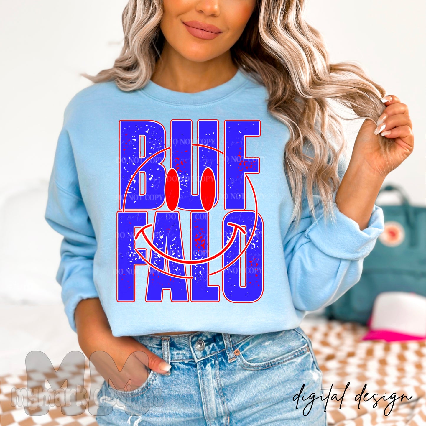 Buffalo Smile : Buffalo Football PNG