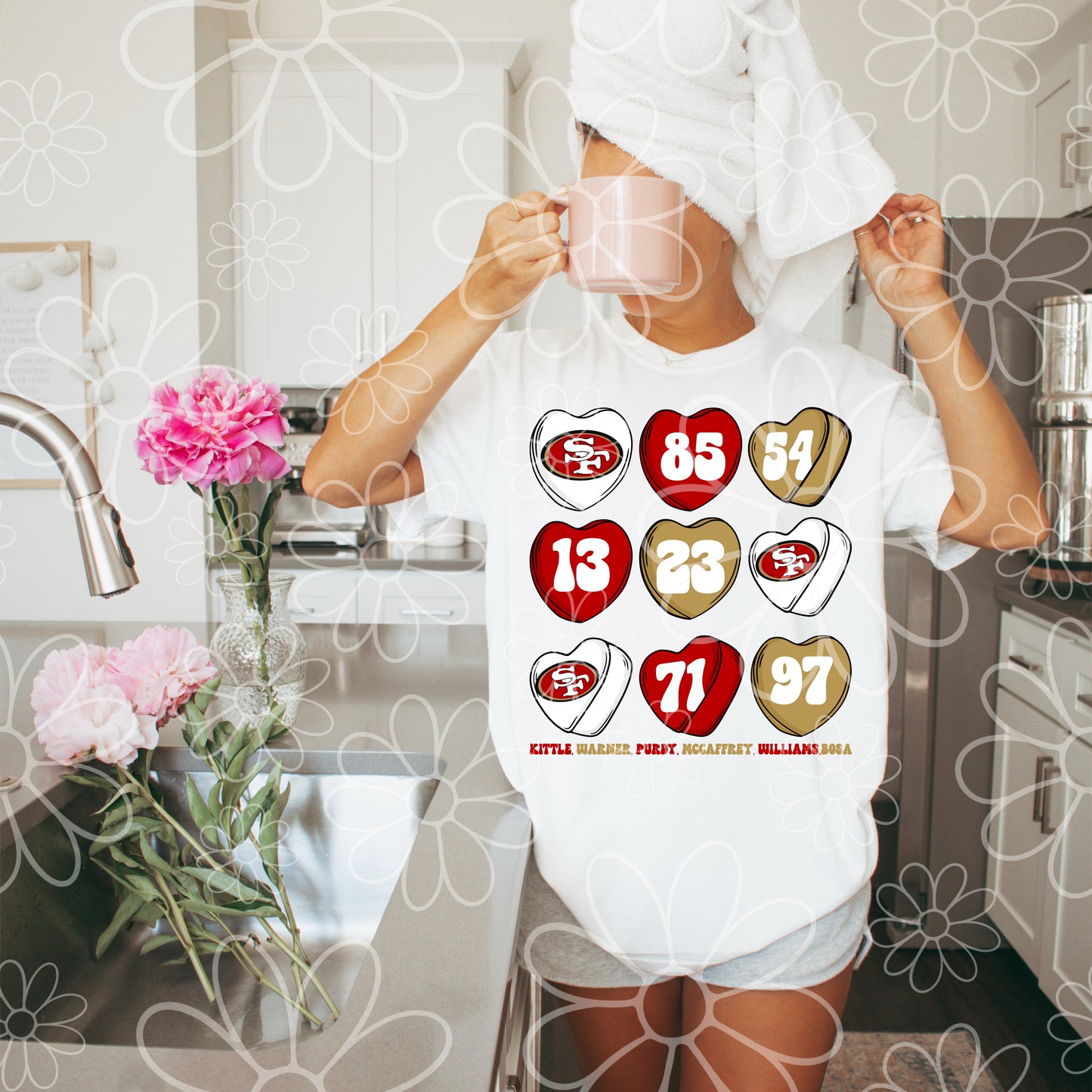 Conversation Heart Players | Multiple Options | PNG