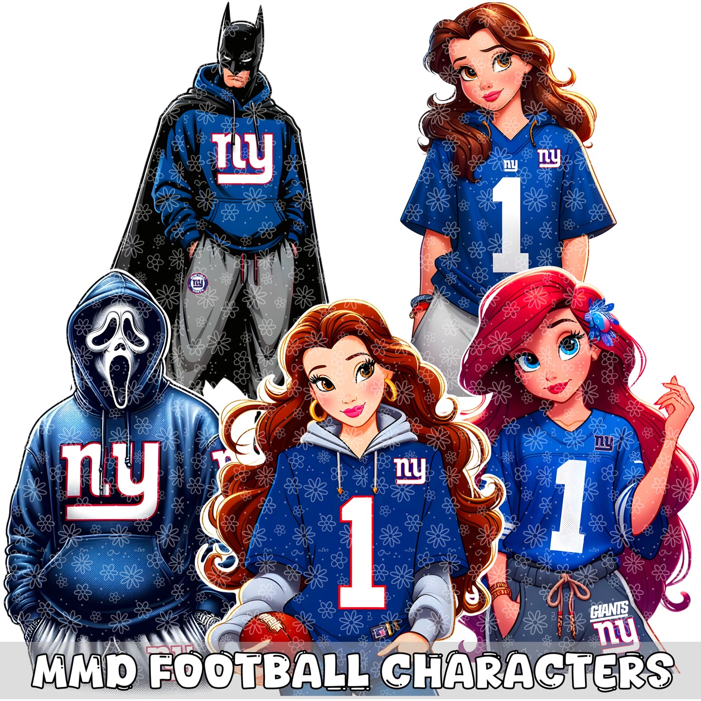 Sport Characters | PNG | Can be used as Clipart