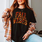 Fall Vibes | FALL FLORAL | Faux Embroidery : PNG