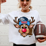 Tennessee : Christmas Reindeer : Plain & Faux Sequin Included : PNG