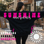 Sunshine & Pilates Lines Wingspan Big Back | PNG | FDD