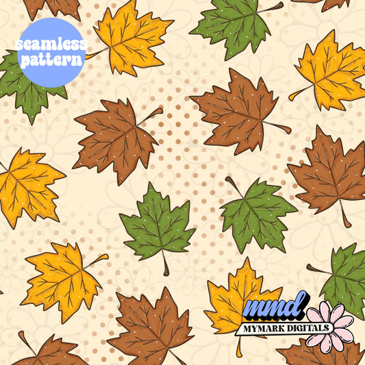 Fall Leaves Seamless