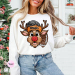 Cincy : Christmas Reindeer : Plain & Faux Sequin Included : PNG