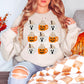 Fall Spooky Cups | Faux Embroidery : PNG