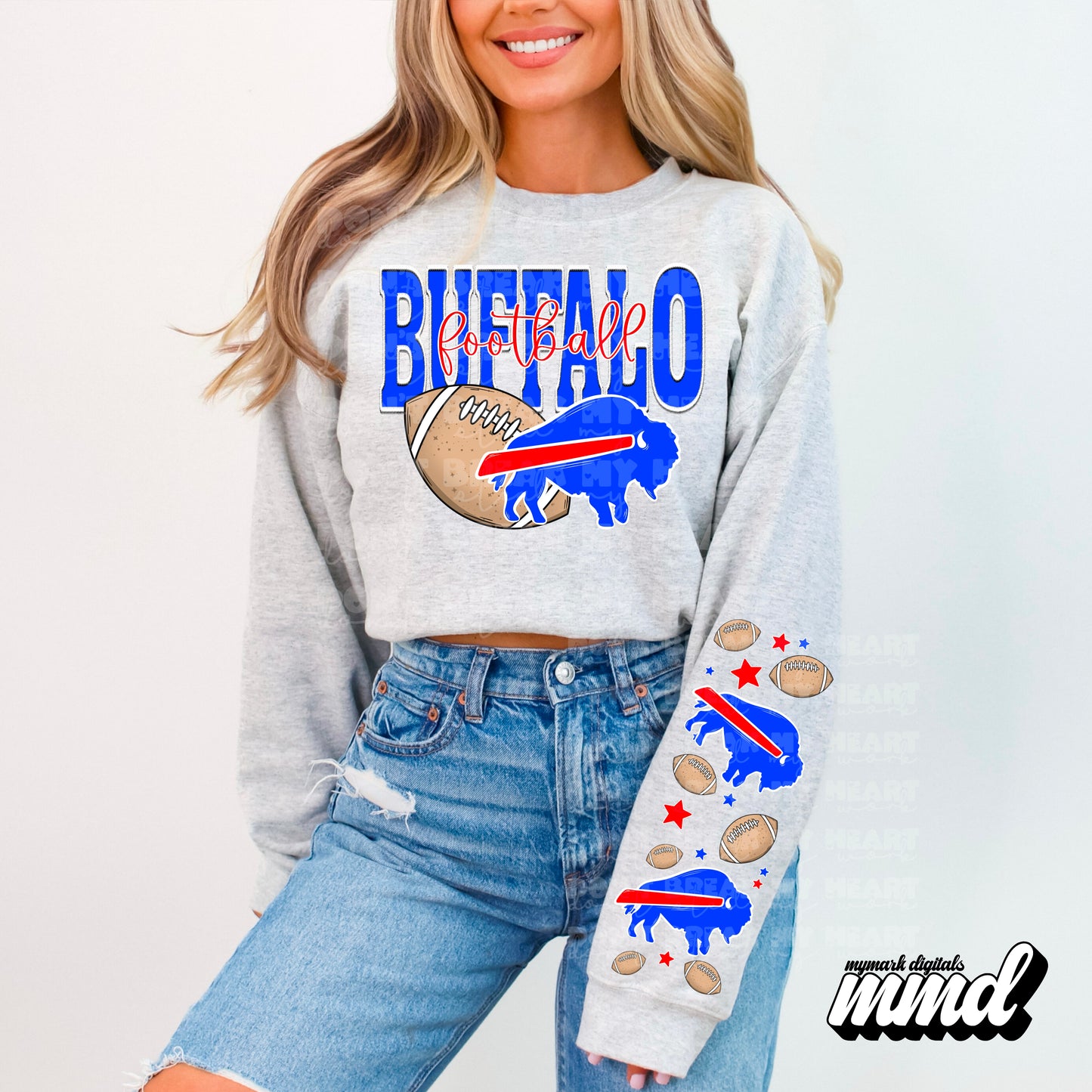 Buffalo Football : Sleeve :  PNG