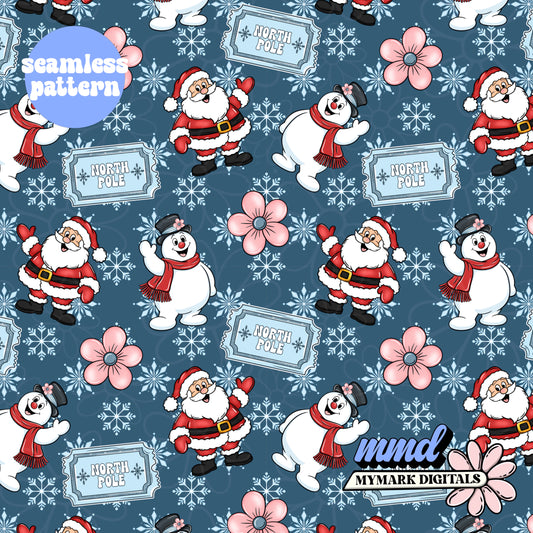 Frosted Christmas Seamless