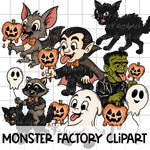 Monster Factory CLIPART | August Clipart 25