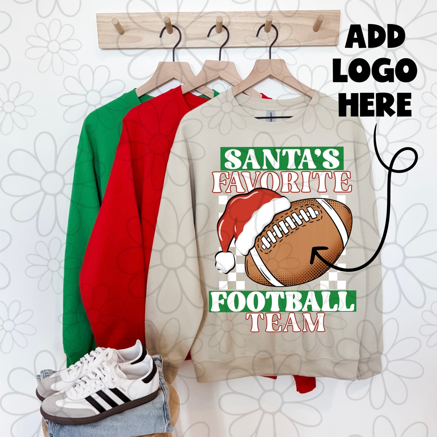 Santa’s Favorite Team Bundle | ADD A LOGO | Oct 2025