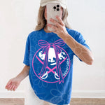 Girly Pink Bow Buffalo Hockey | PNG | multiple colorways