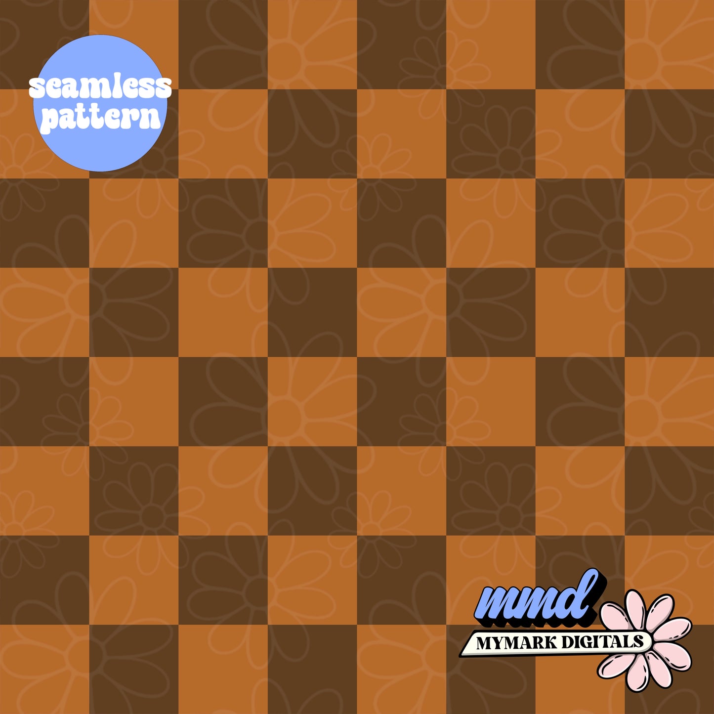 Fall Checker Print Seamless | Repeating Pattern  | July 2026