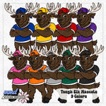Tough Mascots | 22 Mascots Sets - 9 Colors PLUS BONUS Mascot | Google Drive Access |  Clipart | Aug26