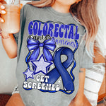 Colorectal Cancer Awareness | PNG | FDD