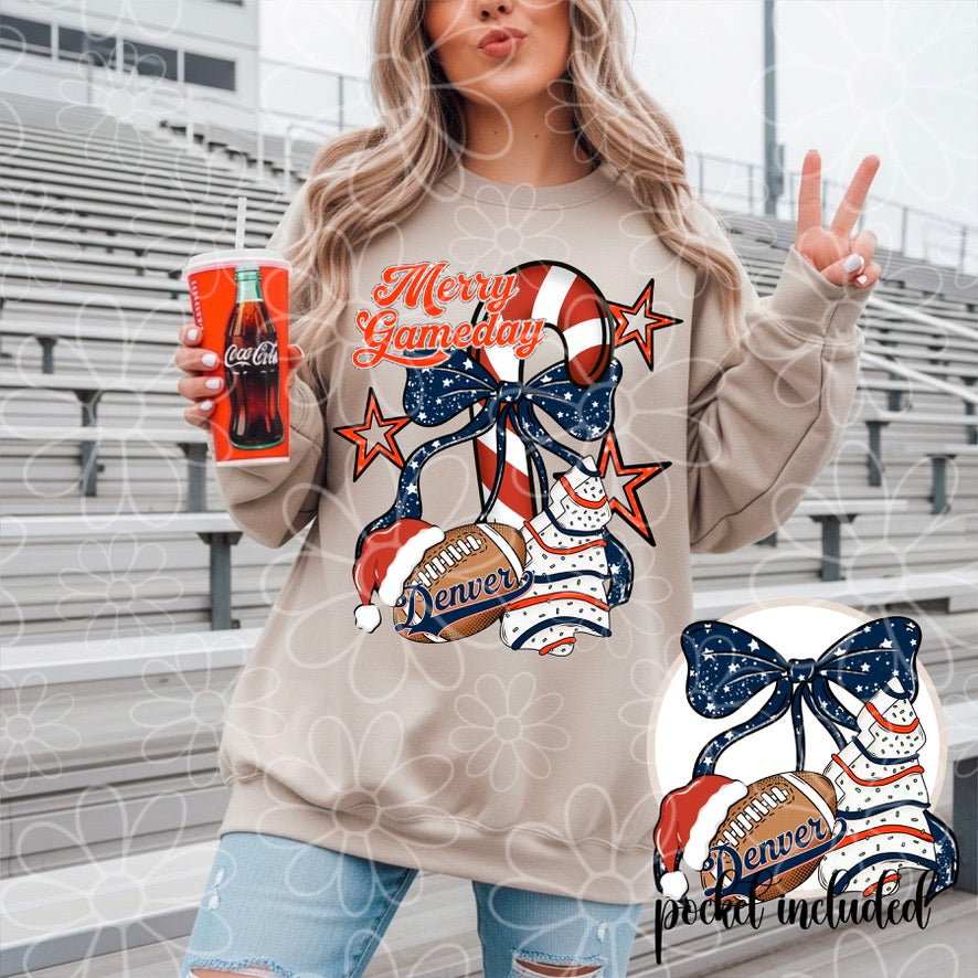 Merry Gameday | Pocket Included | Multiple Options | November 25'