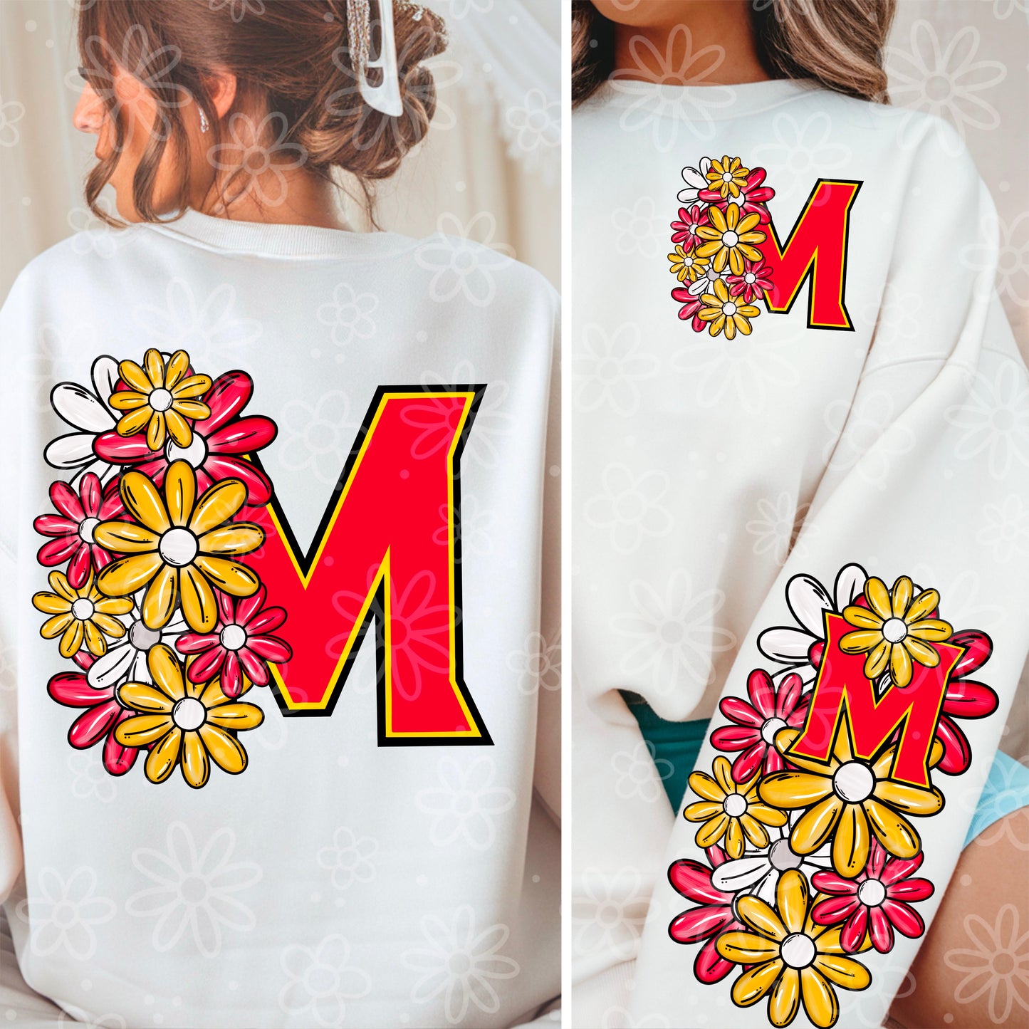 COLLEGE SERIES - Varsity Half Floral