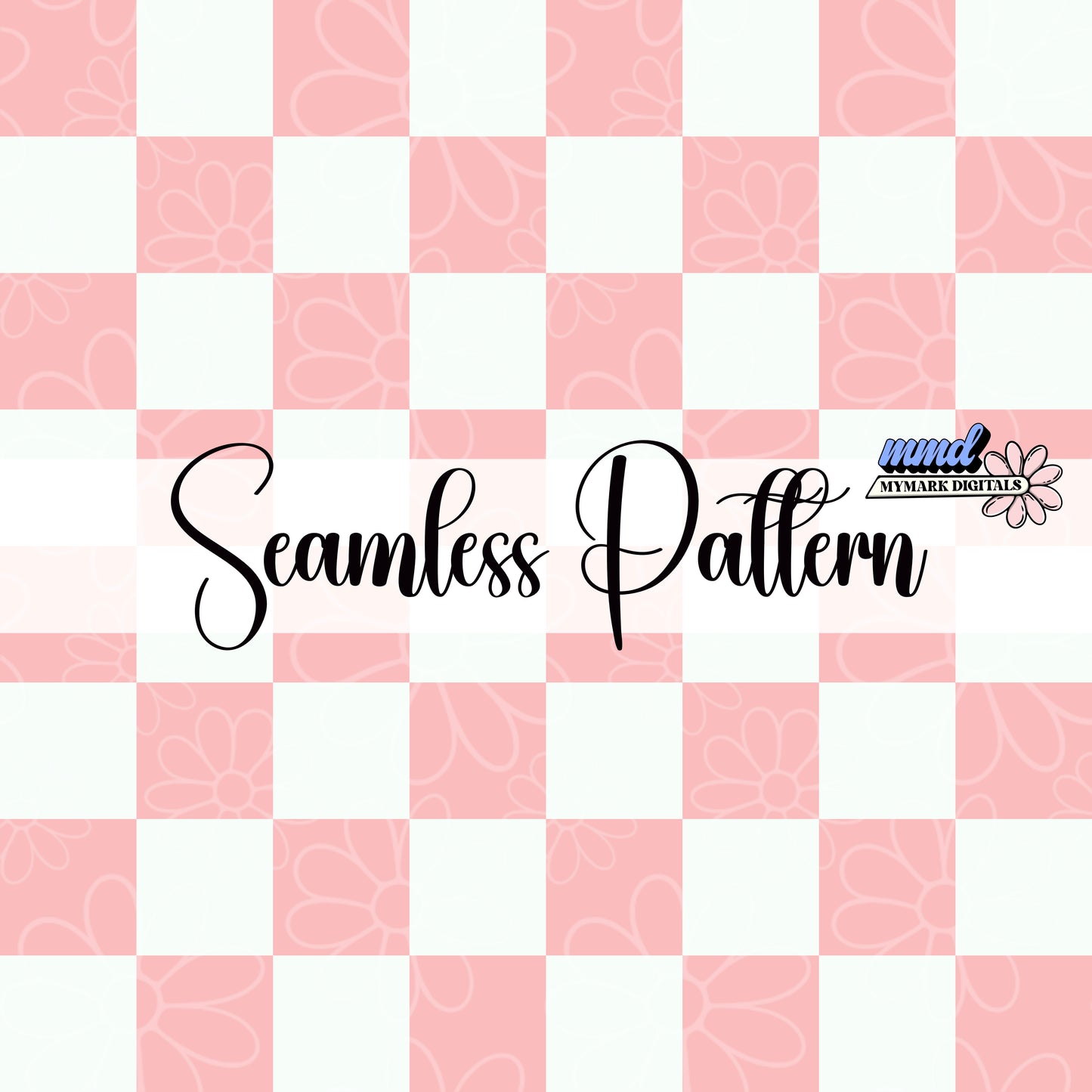 Pink Checker Seamless Coordinate | Jan 26'