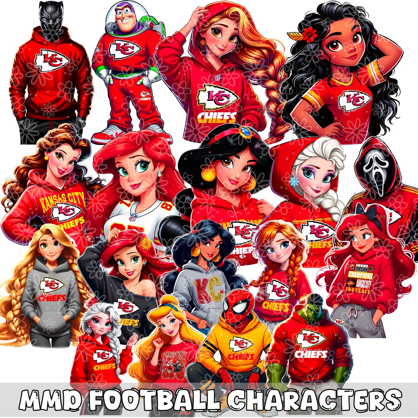Sport Characters | PNG | Can be used as Clipart