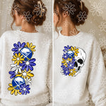 PRO FOOTBALL SERIES - Skull Half Floral