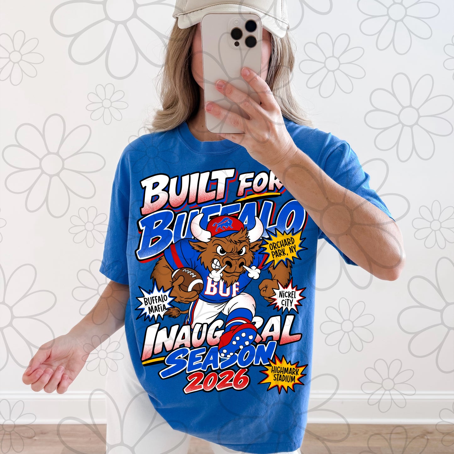 SEMI EXCLUSIVE - NO PRINTERS -| Built For Buffalo Inaugural Schedule | FRONT & BACK | 4 PNGs