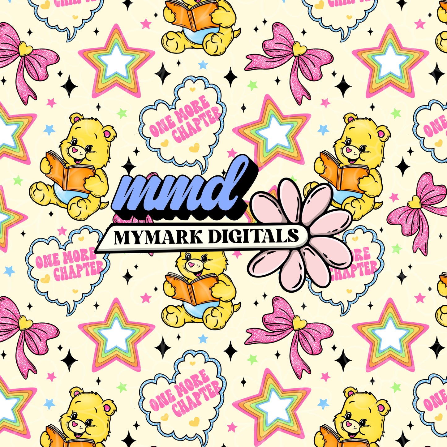 One More Chapter  Seamless | Repeating Pattern | FDD