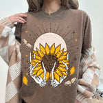 Sunflower Skellie Hands | PNG