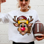 Washington : Christmas Reindeer : Plain & Faux Sequin Included : PNG