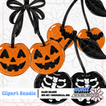 Spooky Cherries Clipart