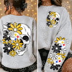 PRO FOOTBALL SERIES - Skull Half Floral