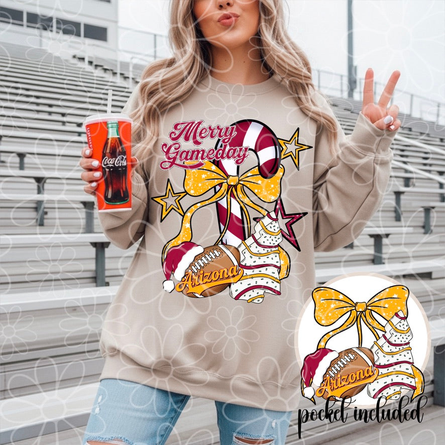 Merry Gameday | Pocket Included | Multiple Options | November 25'
