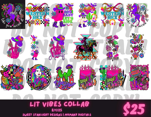 LIT VIBES Collab | MYMARK x SWEET STARLIGHT DESIGNS