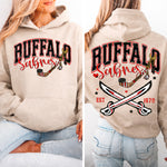 Keychain Charm Buffalo Hockey | PNG | Retro