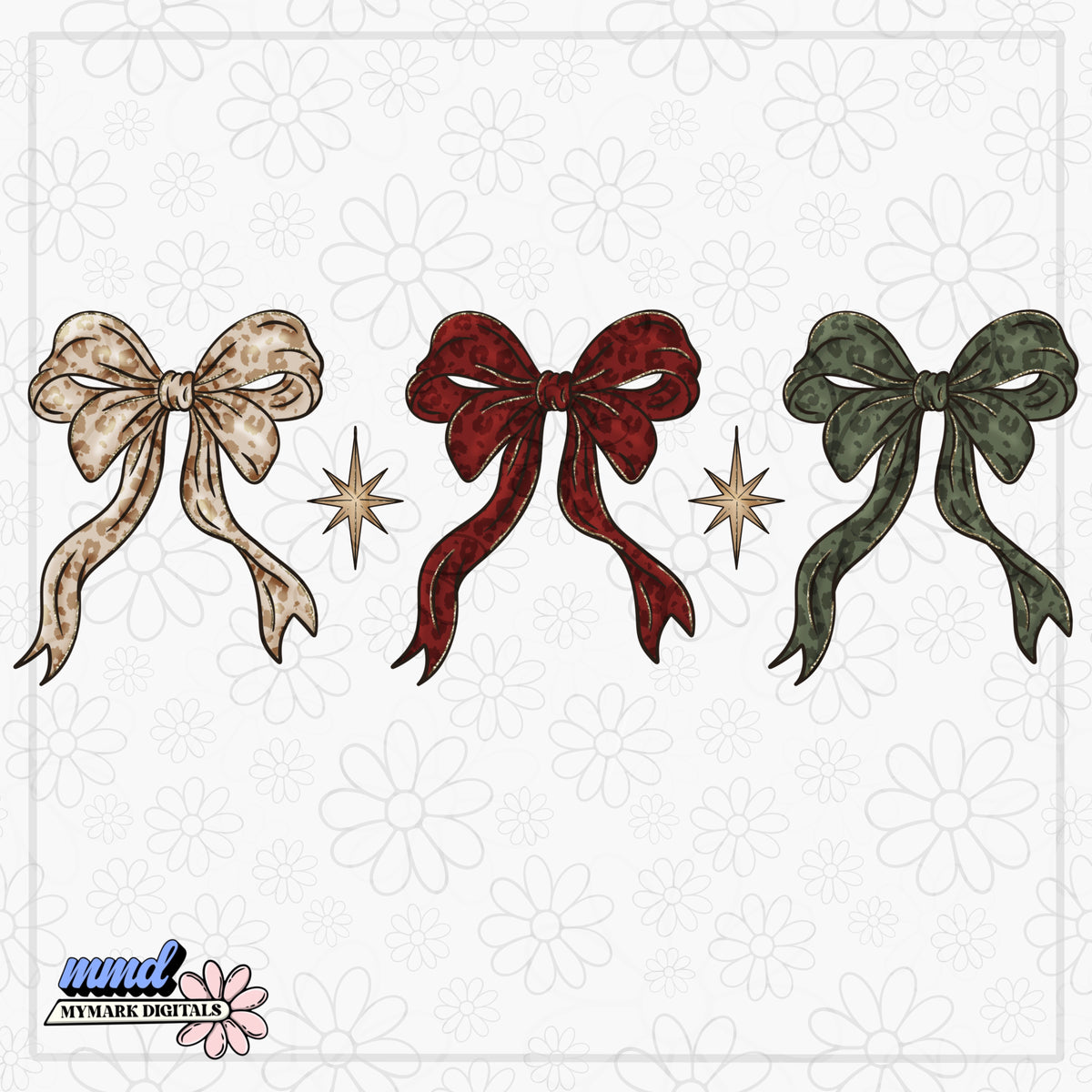 Christmas Bows | PNG | Sept 2026