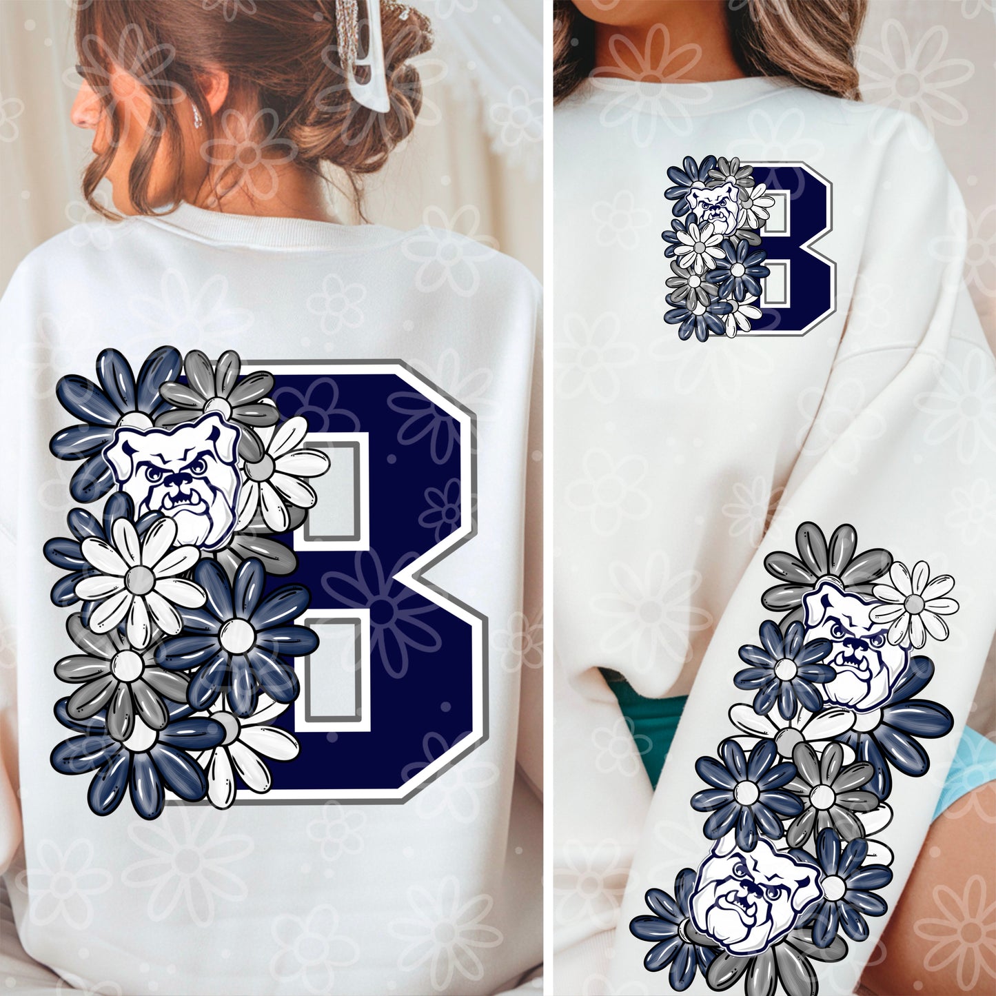COLLEGE SERIES - Varsity Half Floral