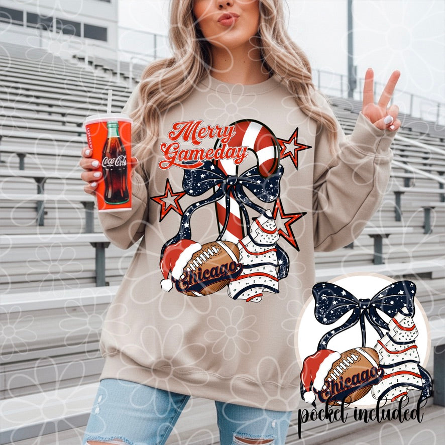 Merry Gameday | Pocket Included | Multiple Options | November 25'