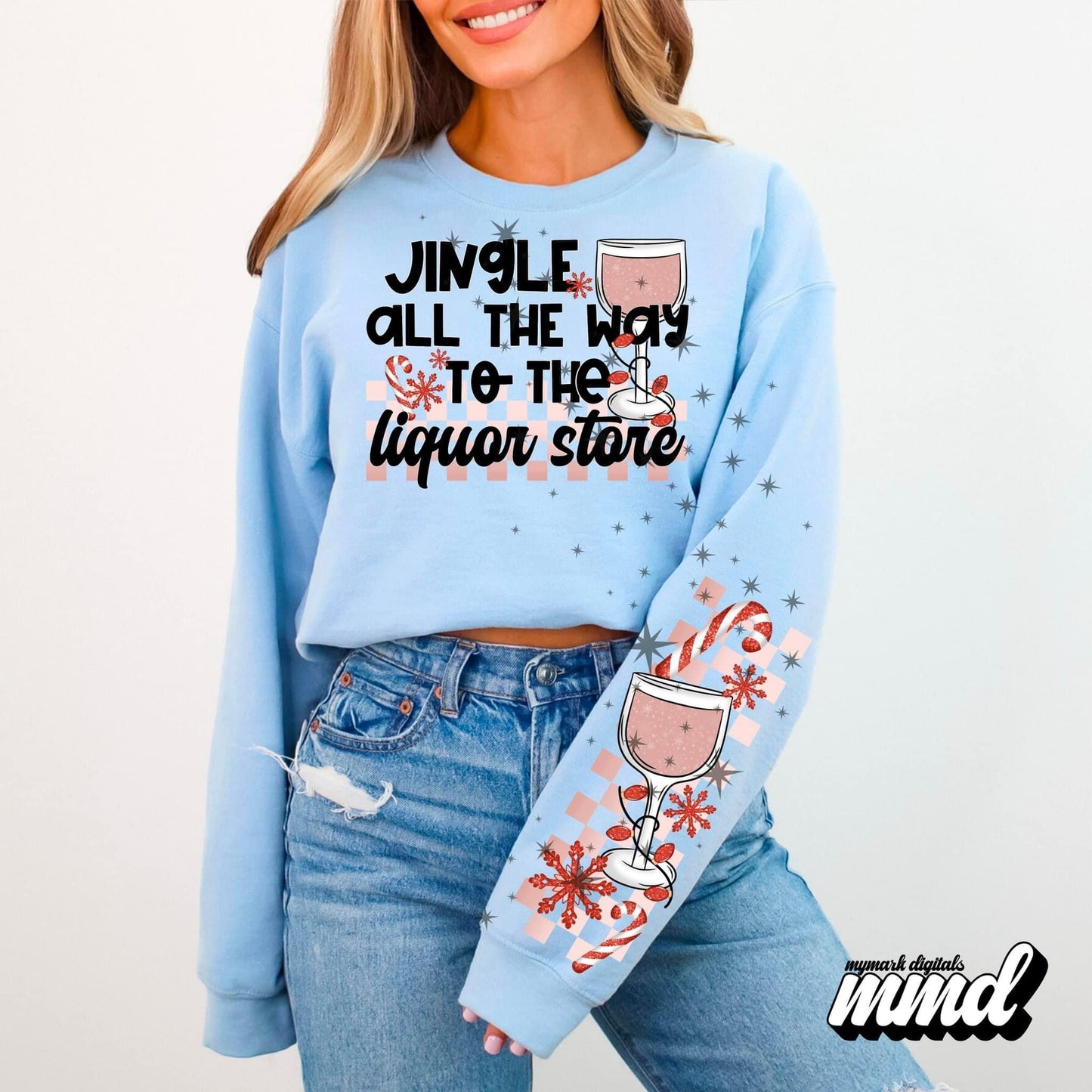 Jingle all the way… to thr liquor store : Sleeve Set : PNG