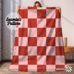 Pink/Red Checker Seamless Coordinate | Jan 26'