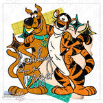 Mystery Dog & Tiger Buddies