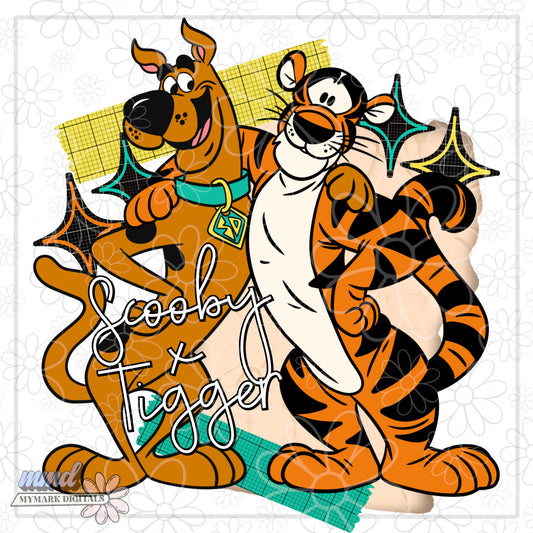 Mystery Dog & Tiger Buddies