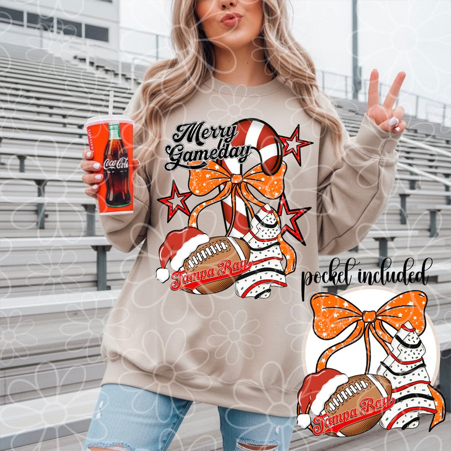 Merry Gameday | Pocket Included | Multiple Options | November 25'