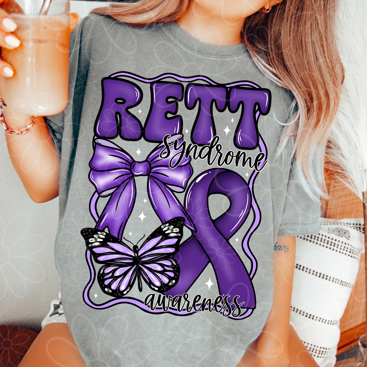 Rett Syndrome Awareness | PNG | FDD