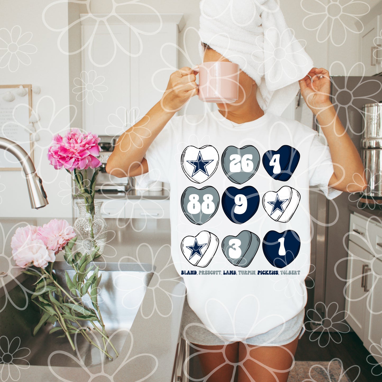 Conversation Heart Players | Multiple Options | PNG