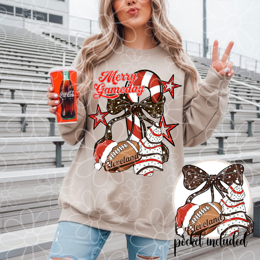 Merry Gameday | Pocket Included | Multiple Options | November 25'